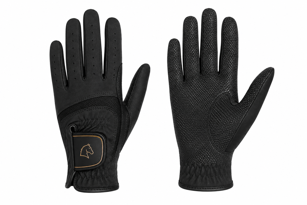 Leather Horse Riding Gloves