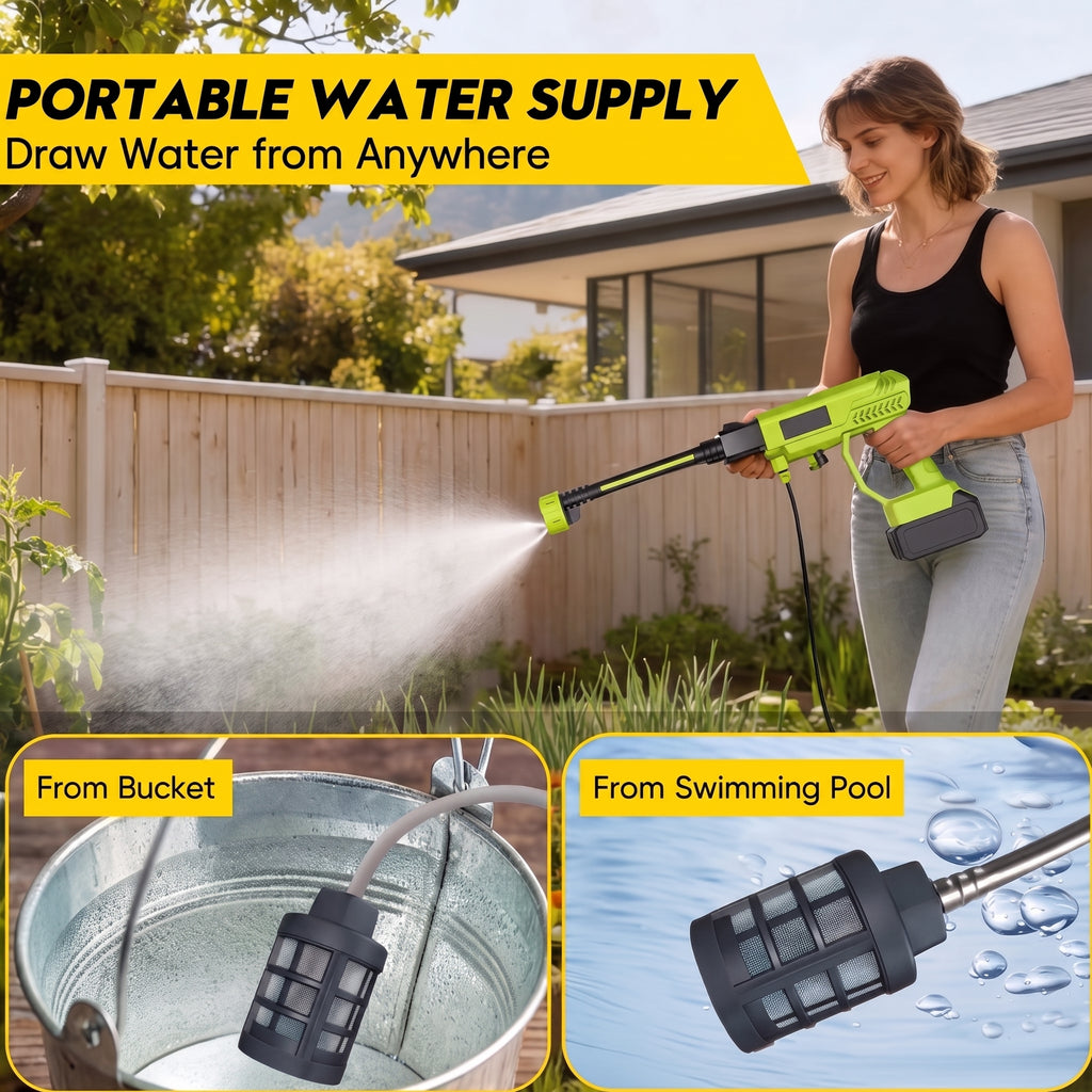 TurboClean Cordless Pressure Washer
